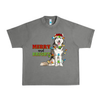 Tornado Merry And Bright Husky Urban Heavy Tee - RanaPortraitStore