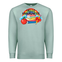 Back To School Hello Kindergarten 3200x2400 Premium Sweatshirt | Teevron