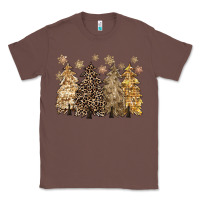 Chestnut merry christmas leopard trees Classic Tee - CowGirlArtShop