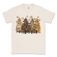Natural merry christmas leopard trees Classic Tee - CowGirlArtShop