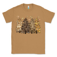 Toasted Coconut merry christmas leopard trees Classic Tee - CowGirlArtShop