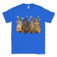 True Royal merry christmas leopard trees Classic Tee - CowGirlArtShop