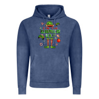 Vintage Denim im the gamer elf Vintage Hoodie - FaDigitalArtStudio