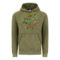Vintage Olive im the gamer elf Vintage Hoodie - FaDigitalArtStudio