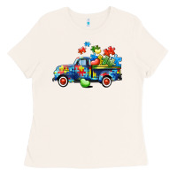 Bone Autism truck Ladies Tee - CowGirlArtShop