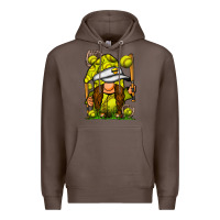Coffee softball gnome Premium Hoodie - SublimationCraftShop