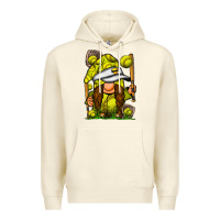 Sandshell softball gnome Premium Hoodie - SublimationCraftShop