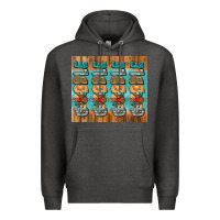 Charcoal Heather gobble gobble gobble Premium Hoodie - Jasminsmagicworld