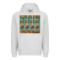Dove Grey gobble gobble gobble Premium Hoodie - Jasminsmagicworld