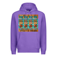 Purple gobble gobble gobble Premium Hoodie - Jasminsmagicworld