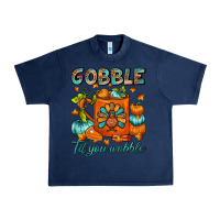 Navy Gobble Til You Wobble Coffee Mug Urban Heavy Tee - FaDigitalArtStudio