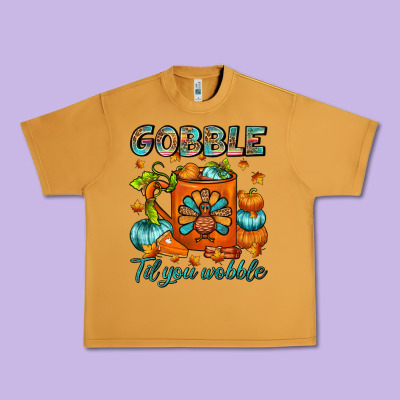 Gobble Til You Wobble Coffee Mug Urban Heavy Tee Designed By Fadigitalartstudio