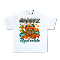 White Gobble Til You Wobble Coffee Mug Urban Heavy Tee - FaDigitalArtStudio