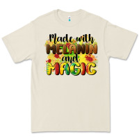 Bone made with melanin and magic Premium Tee - CowGirlArtShop