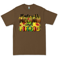 Cacao made with melanin and magic Premium Tee - CowGirlArtShop
