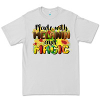 Dove Grey made with melanin and magic Premium Tee - CowGirlArtShop