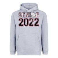 Heather Grey senior volleyball Heavyweight Hoodie - AdoDesignShop