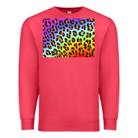 Cardinal leopard background rainbow 3200x2400 Premium Sweatshirt - AdoDesignShop
