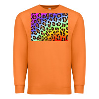 Carrot leopard background rainbow 3200x2400 Premium Sweatshirt - AdoDesignShop