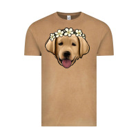 Vintage Camel Labrador Vintage Tee - Jasminsmagicworld