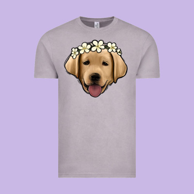 Labrador Vintage Tee Designed By Jasminsmagicworld