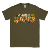 Army Green fall teacher Classic Tee - CowGirlArtShop