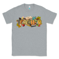 Heather Grey fall teacher Classic Tee - CowGirlArtShop