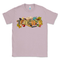 Lilac fall teacher Classic Tee - CowGirlArtShop