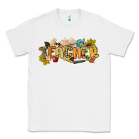 White fall teacher Classic Tee - CowGirlArtShop