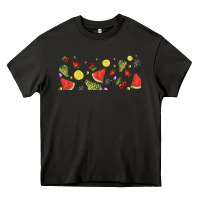 Asphalt summer fruits Heavy Core Tee - TumblerDesignByShophia