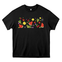 Black summer fruits Heavy Core Tee - TumblerDesignByShophia