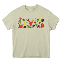 Mossy summer fruits Heavy Core Tee - TumblerDesignByShophia