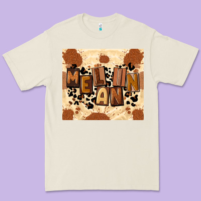 Melanin Premium Tee Designed By Cowgirlartshop