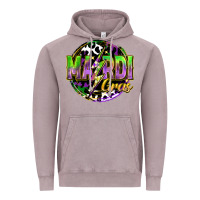 Mardi Gras Lightning Vintage Hoodie | Teevron