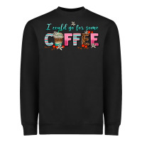 Black i could go for some coffee Heavyweight Sweatshirt - AdoDesignShop