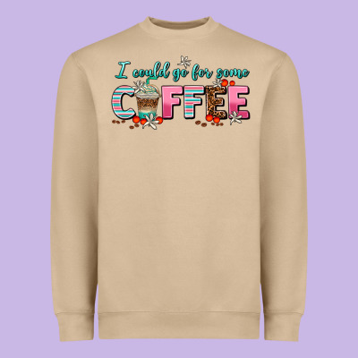 I Could Go For Some Coffee Heavyweight Sweatshirt Designed By Adodesignshop