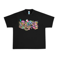 Black Nurse Urban Heavy Tee - FaDigitalArtStudio