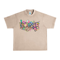 French Oak Nurse Urban Heavy Tee - FaDigitalArtStudio