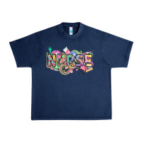 Navy Nurse Urban Heavy Tee - FaDigitalArtStudio