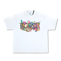 White Nurse Urban Heavy Tee - FaDigitalArtStudio