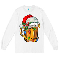 White christmas beer Long Sleeve Tee - FaDigitalArtStudio