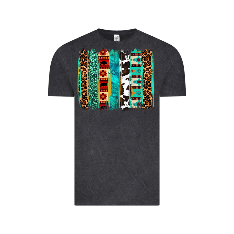 Western Brushstroke Vintage Tee by OliviaCreatesArt | Teevron