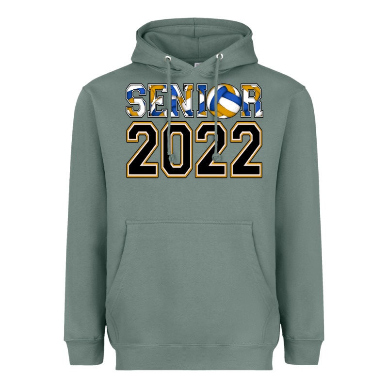 Senior Volleyball Heavyweight Hoodie by AdoDesignShop | Teevron