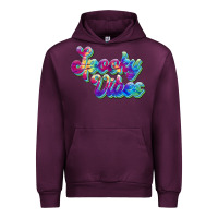 Mauve Wine spooky vibes Urban Hoodie - JahusDesignShop