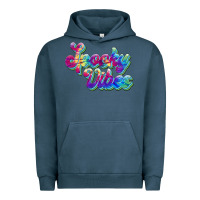 Pigment Midnight Navy spooky vibes Urban Hoodie - JahusDesignShop