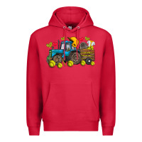 Cardinal softball tractor Premium Hoodie - SublimationCraftShop