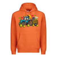 Carrot softball tractor Premium Hoodie - SublimationCraftShop