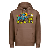 Chestnut softball tractor Premium Hoodie - SublimationCraftShop
