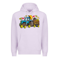 Lilac softball tractor Premium Hoodie - SublimationCraftShop
