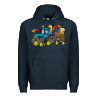 Navy softball tractor Premium Hoodie - SublimationCraftShop